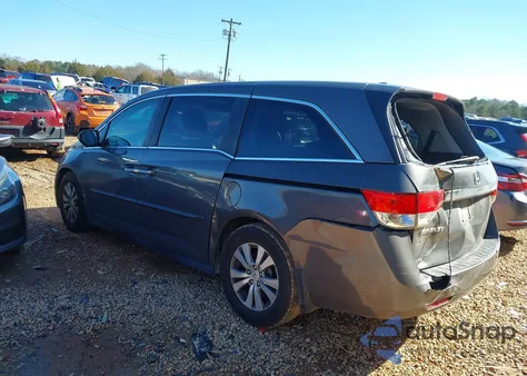 2015 Honda Odyssey Ex-L z USA, uszkodzony, nr VIN 5FNRL5H67FB051591